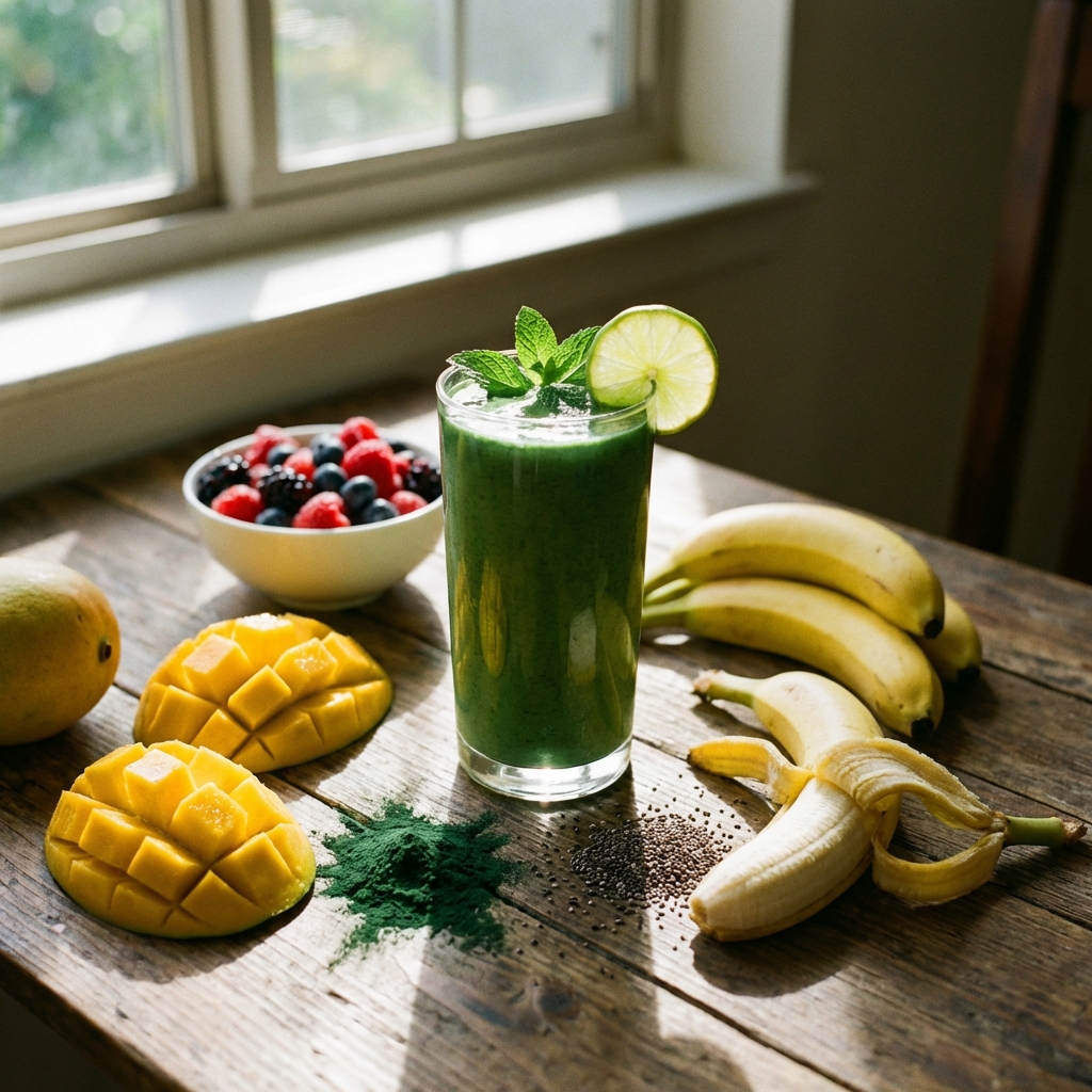 Delicious Spirulina Smoothie